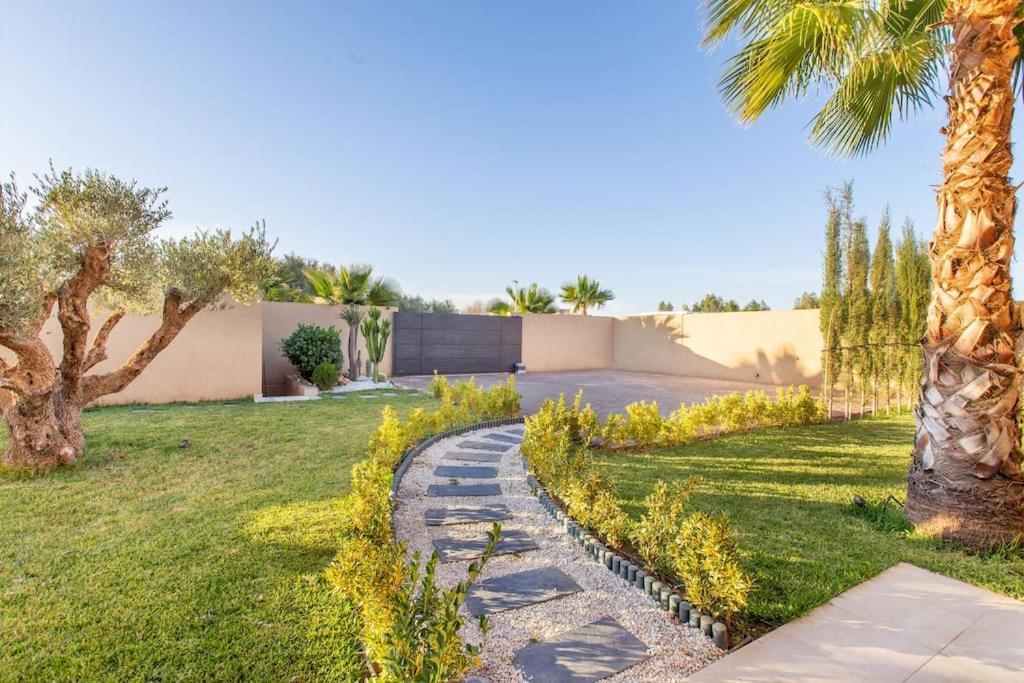 Villa Hawai, Ss Vis A Vis Avec Espace De Sport , Piscine Chauffee Marrakesh Eksteriør billede
