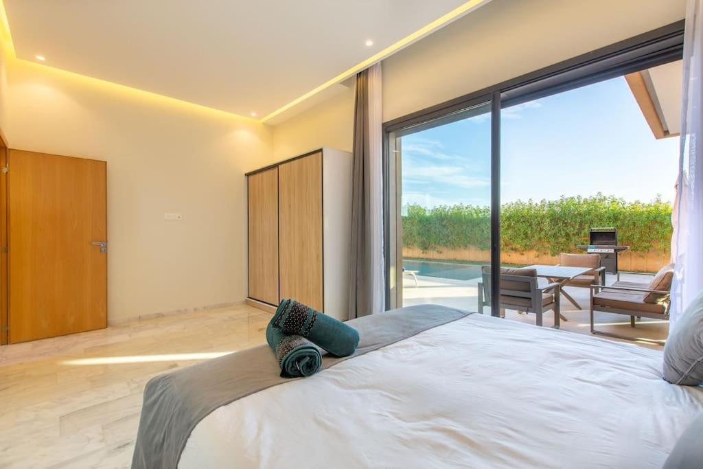 Villa Hawai, Ss Vis A Vis Avec Espace De Sport , Piscine Chauffee Marrakesh Eksteriør billede