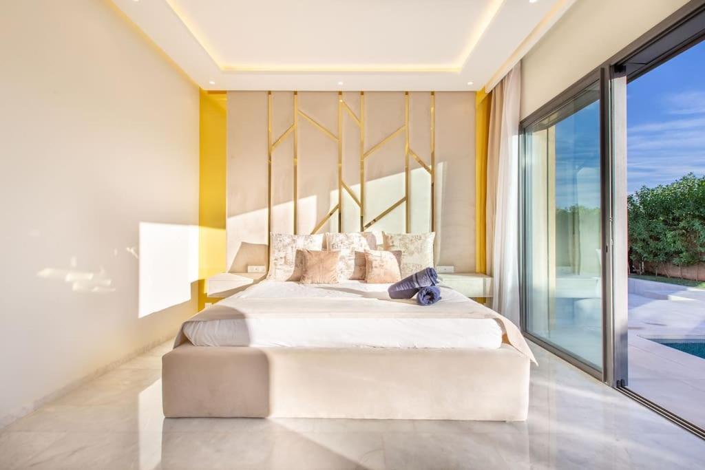 Villa Hawai, Ss Vis A Vis Avec Espace De Sport , Piscine Chauffee Marrakesh Eksteriør billede